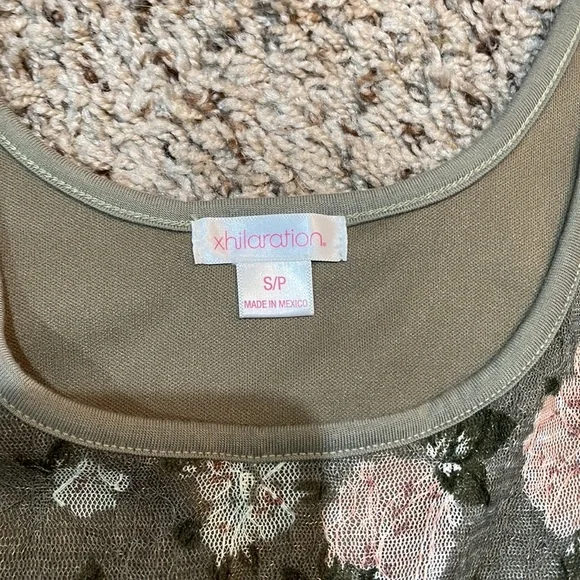 Xhilaration s/p, floral printed dress - Picture 2 of 3